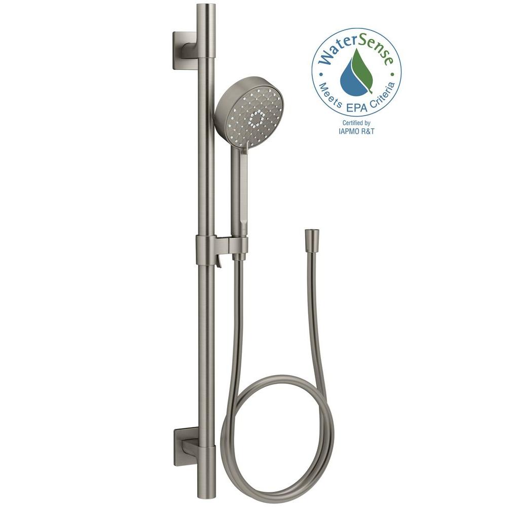 Kohler Awaken 4 Spray Multifunction Deluxe Wall Bar Shower Kit With Hand Shower In Vibrant 8718