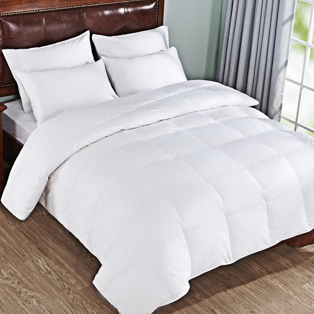 Peace Nest Extra Warmth White Full Queen Goose Down Comforter He