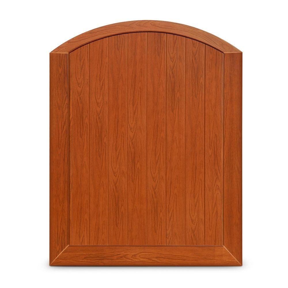 Veranda Pro Series 5 ft. W x 6 ft. H Rosewood Vinyl Anaheim Privacy