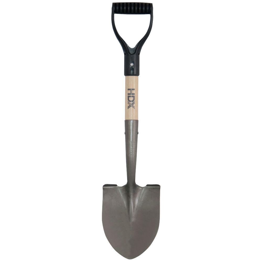 HDX 10.75 in. D-Handle Utility Shovel-2531800 - The Home Depot