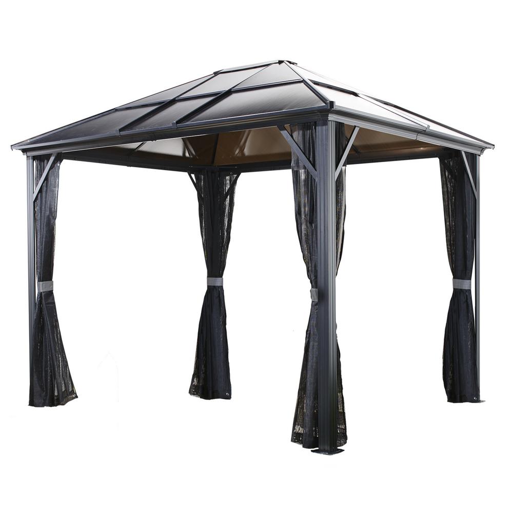 Sojag 10 Ft. X 10 Ft. Meridien Gazebo-500-9162929 - The Home Depot