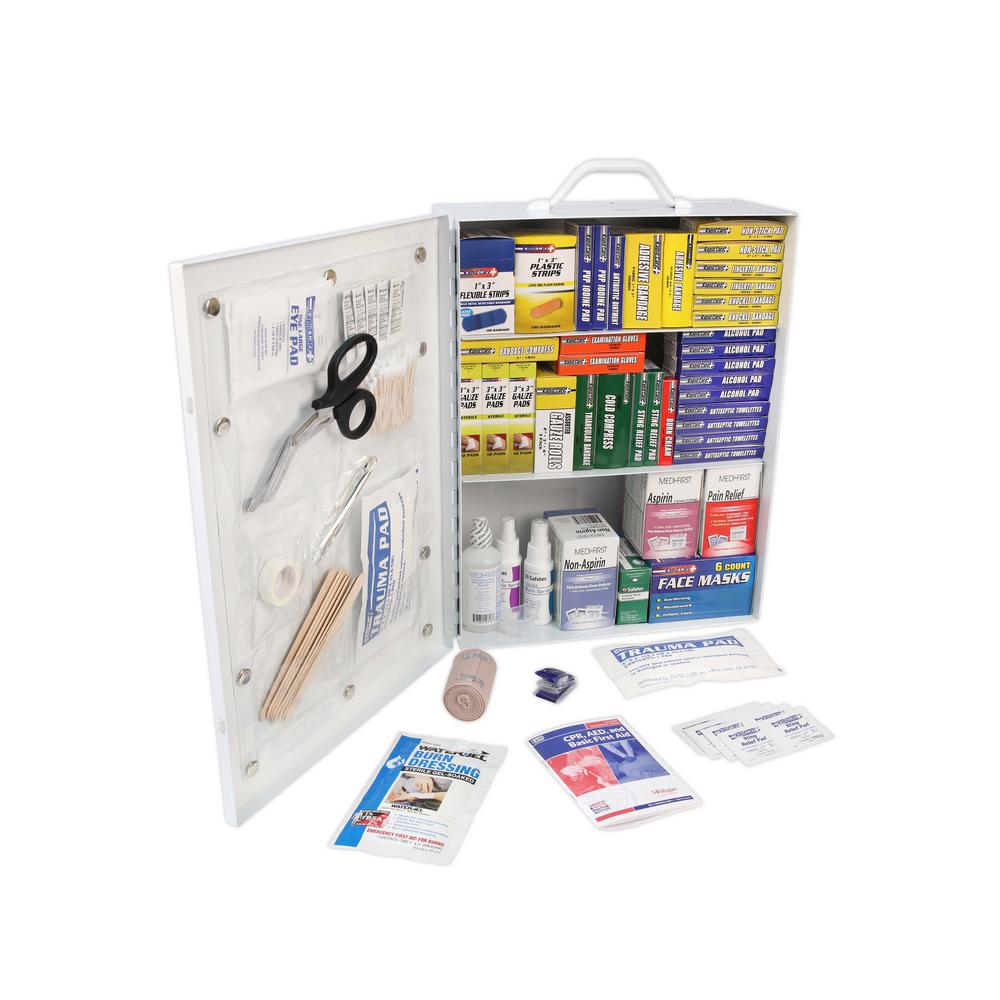 first aid cabinet supplies