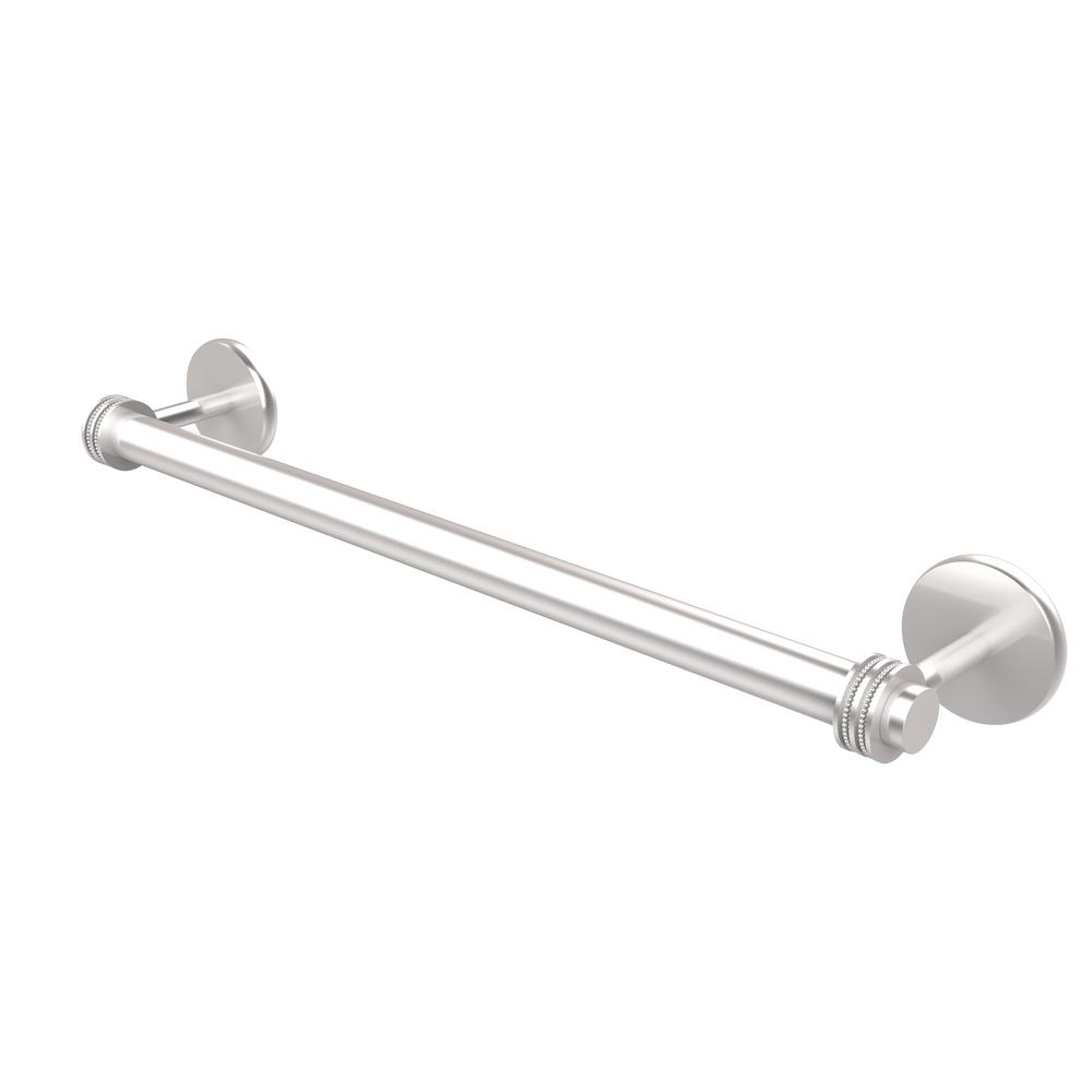 Allied Br Satellite Orbit Two Collection 30 In Towel Bar With Allied Br Satellite Orbit Two Collection 30 In Towel Bar With Dotted Detail Satin