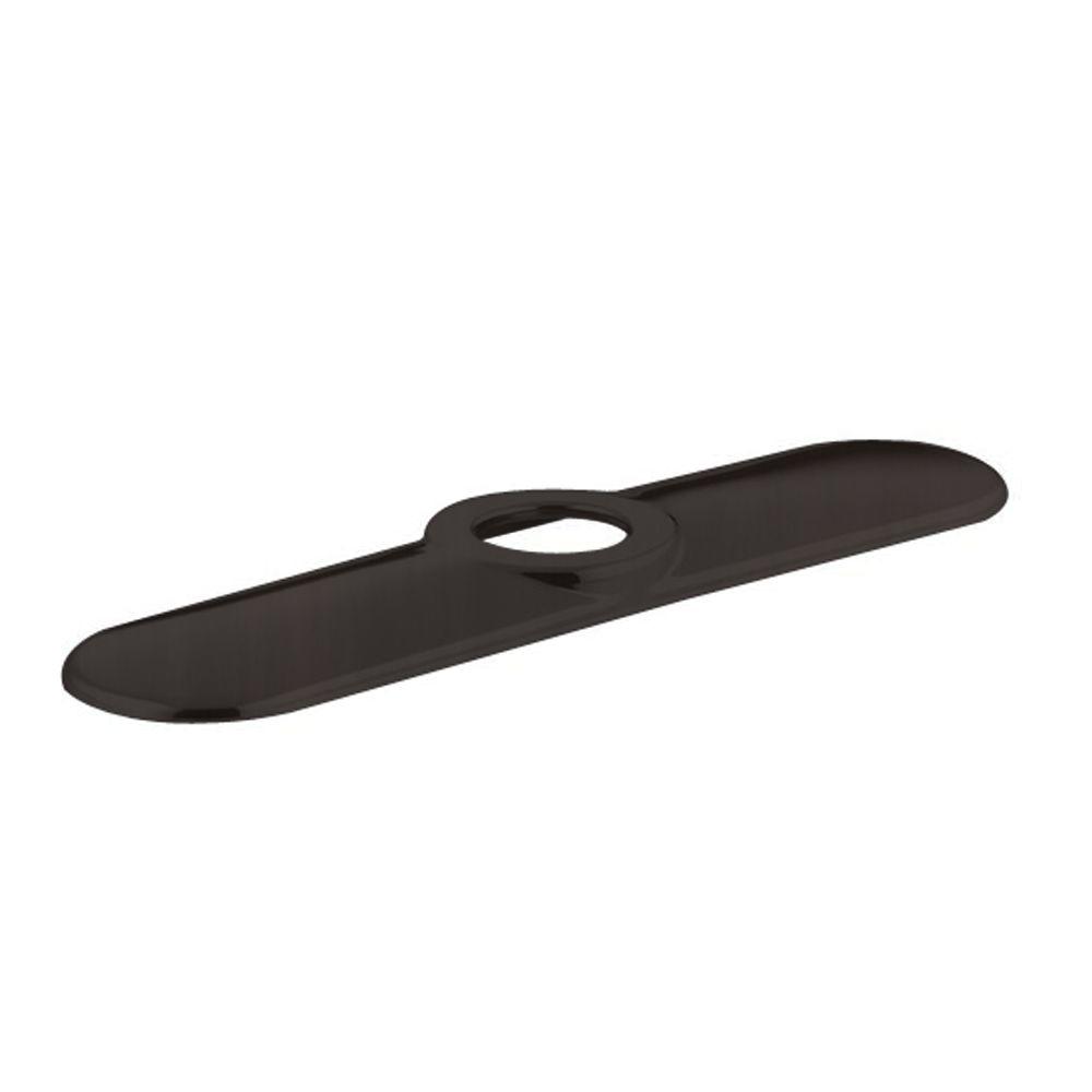 UPC 885612119650 product image for KOHLER 10-1/2 in. Escutcheon Plate in Oil-Rubbed Bronze, Oil Rubbed Bronze | upcitemdb.com