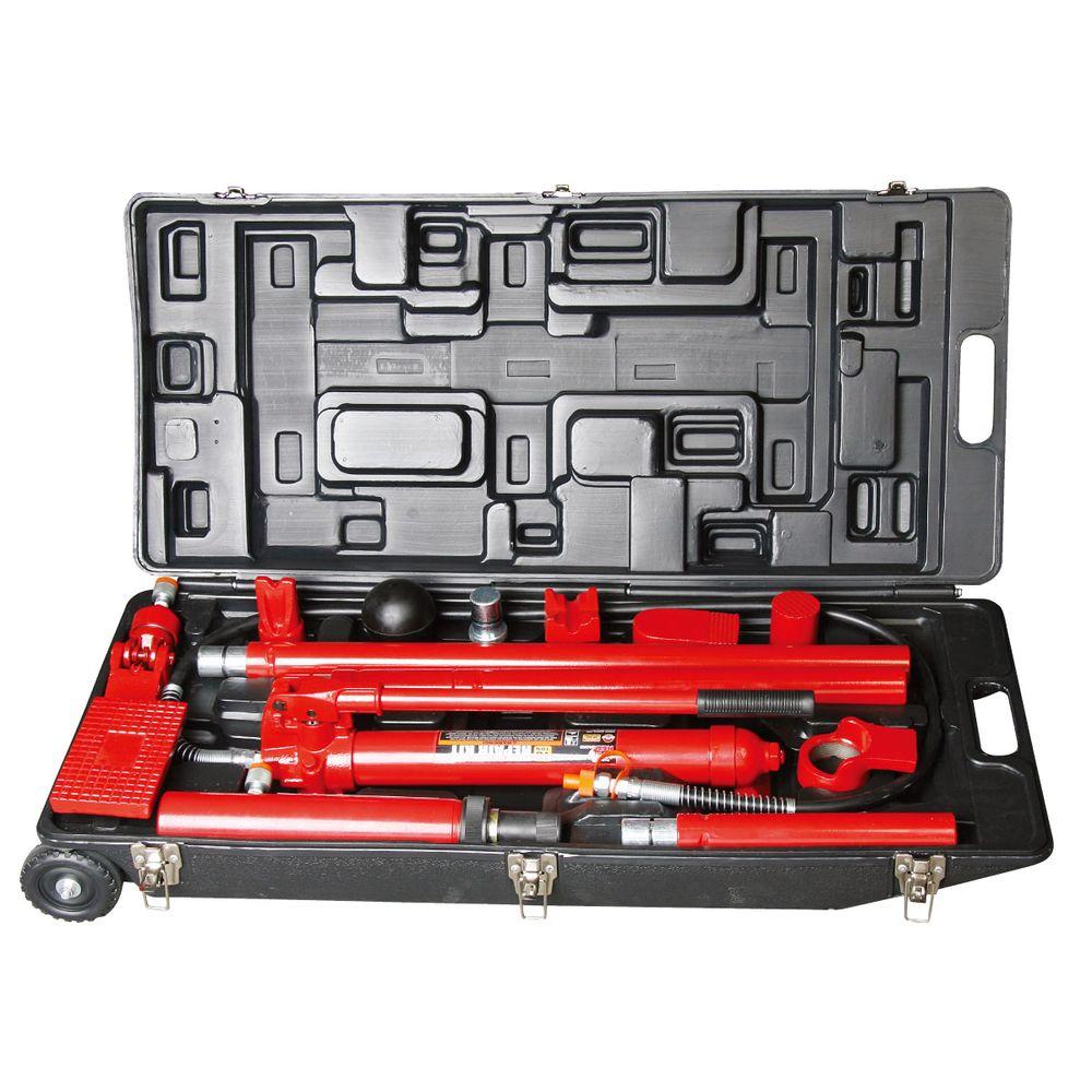 power porta ton hydraulic kit wheel case jacks torin depot homedepot