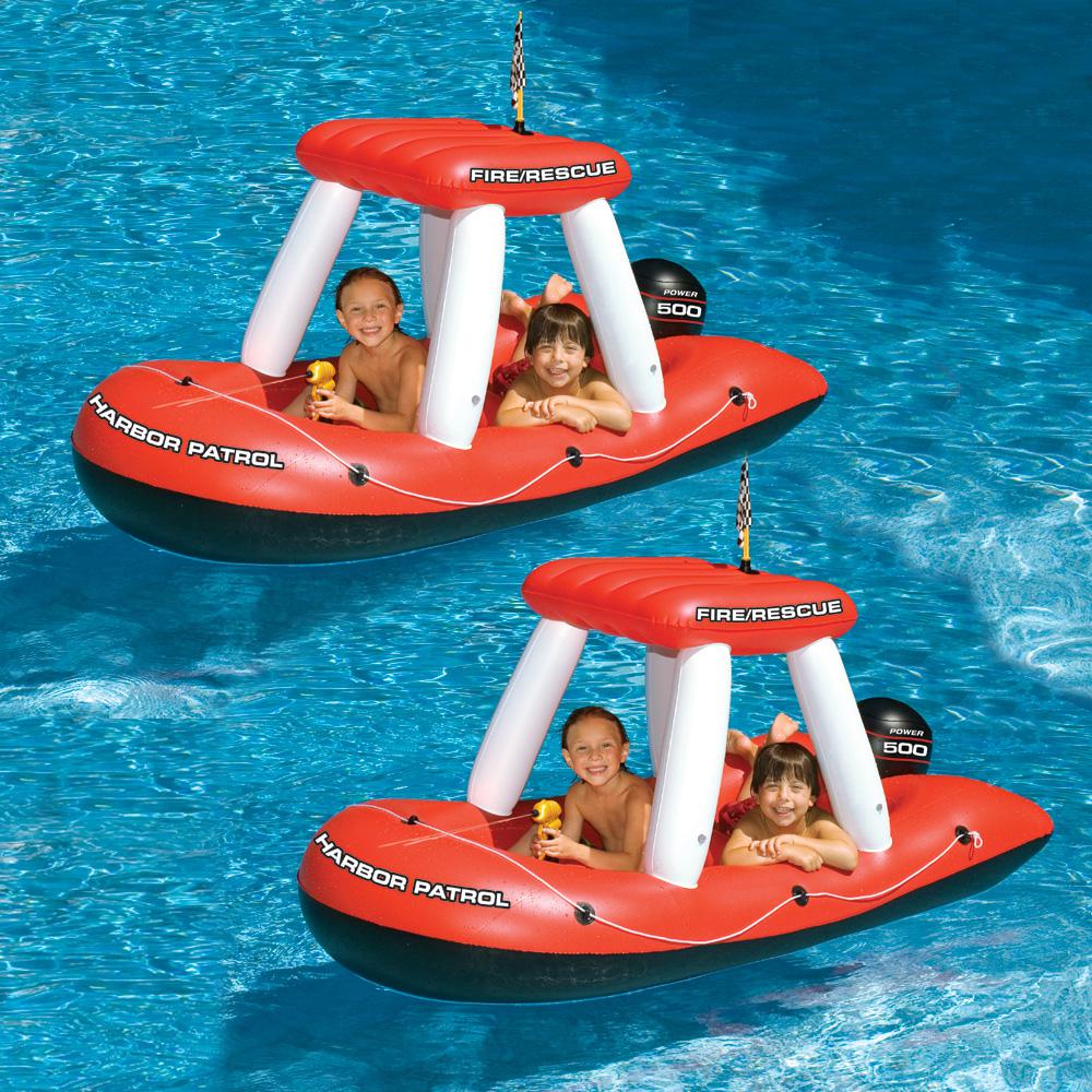 toy boat with fire