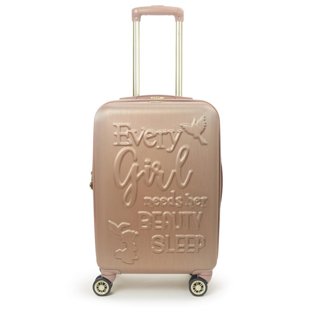 it coral suitcase