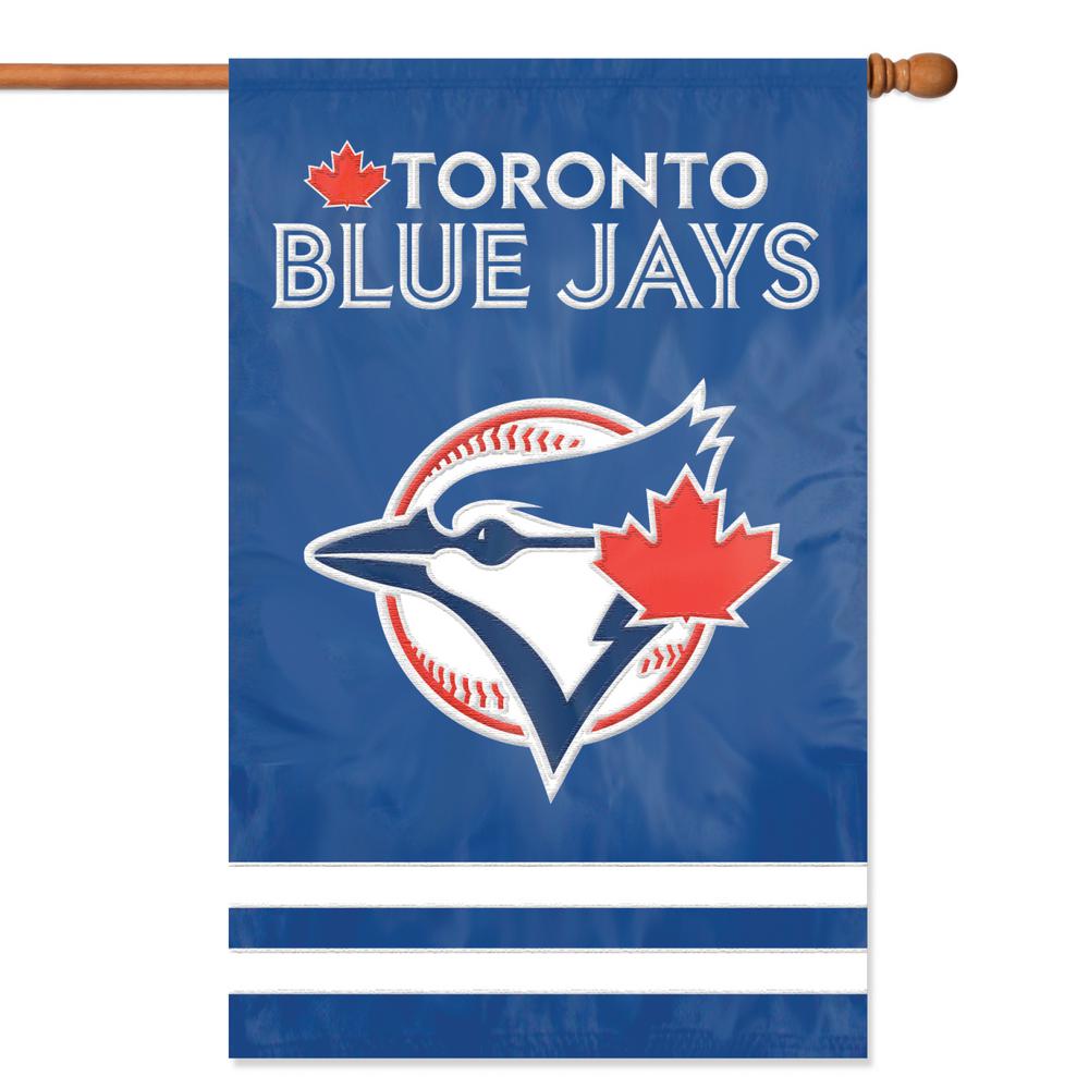 Party Animal Toronto Blue Jays Applique Banner Flag Aftor The