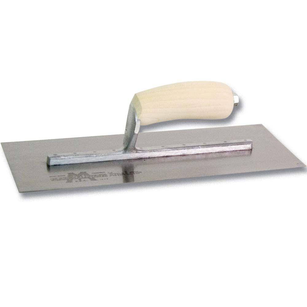 Marshalltown 14 in. x 5 in. DuraFlex Finishing Trowel with Long