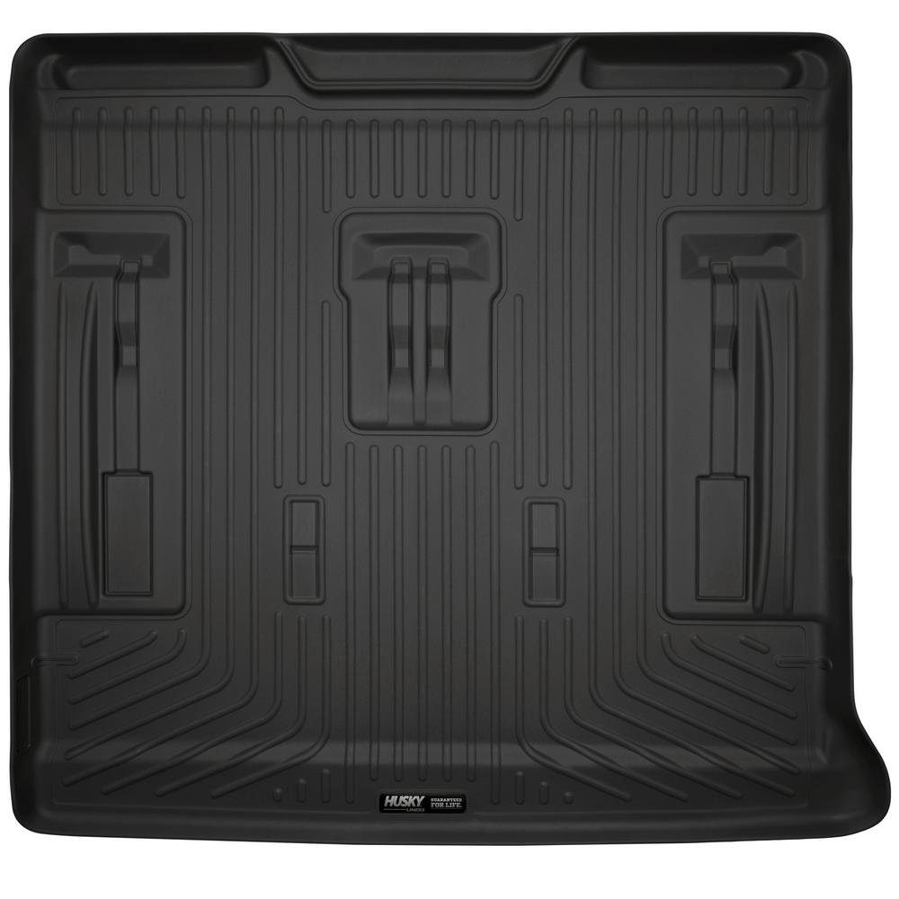 Husky Liners Cargo Liner Fits 07 14 Escalade Tahoe Yukon W 3rd Row