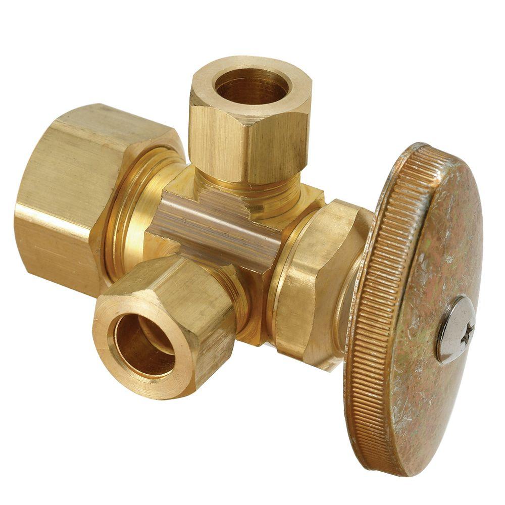 BrassCraft 1 2 In Nominal Compression Inlet X 3 8 In O D Compression brasscraft-1-2-in-nominal-compression-inlet-x-3-8-in-o-d-compression