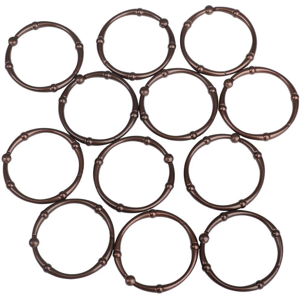 Utopia Alley Shower Victoria Curtain Rings In Oil Rubbed Bronze