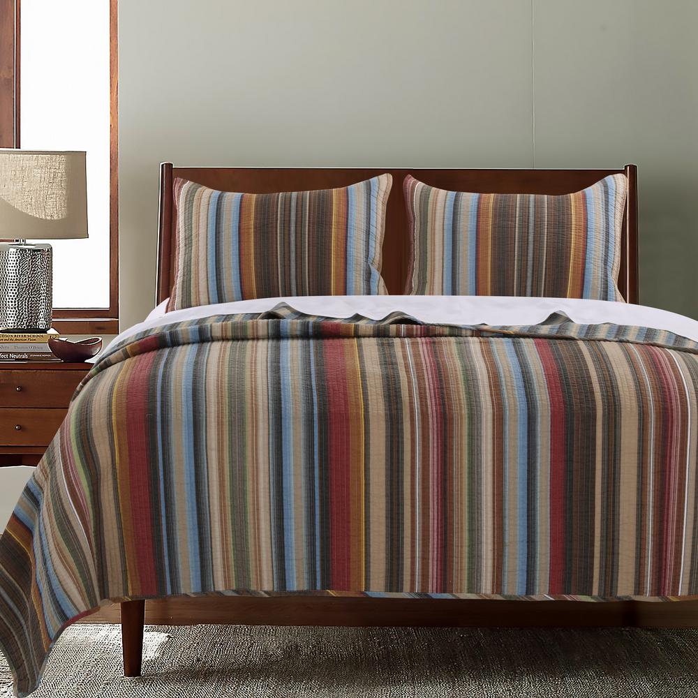 King Comforters Comforter Sets Bedding Bath The Home Depot Durango 2 Piece Multi Twin Quilt Set