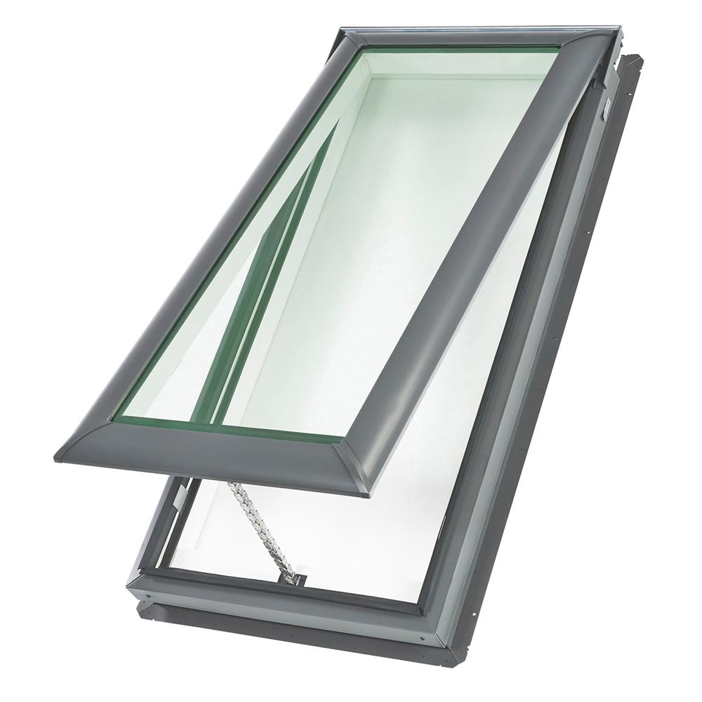 Velux 21 In X 37 7 8 Fresh Air Venting Deck Mount Skylight With Velux 21 In X 37 7 8 Fresh Air Venting Deck