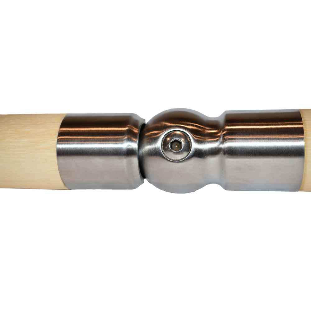 IAM Design Wood Inox Stainless Steel Pivotal Handrail ConnectorE6070