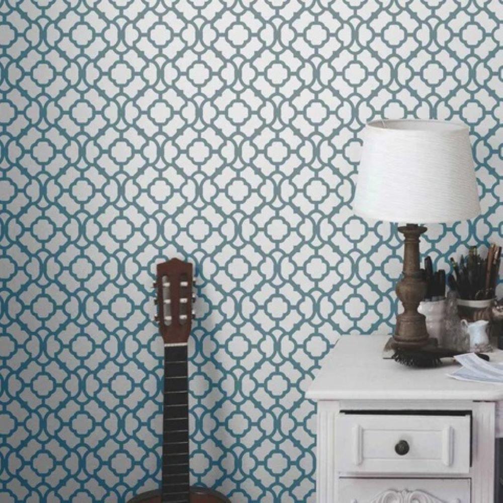 Stencil Ease Moroccan Wall and Floor StencilSSO2061 The Home Depot