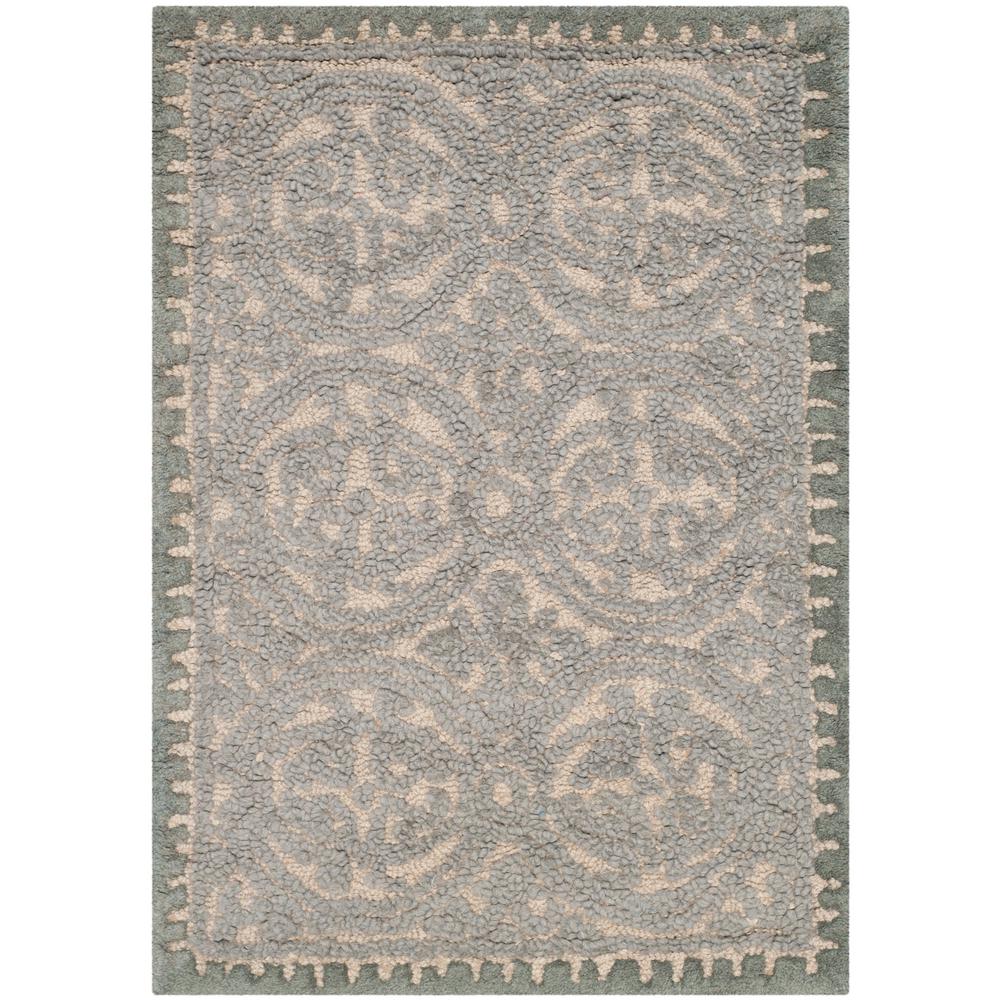 Safavieh Cambridge Dusty Blue/Cement 3 ft. x 5 ft. Area RugCAM236A3