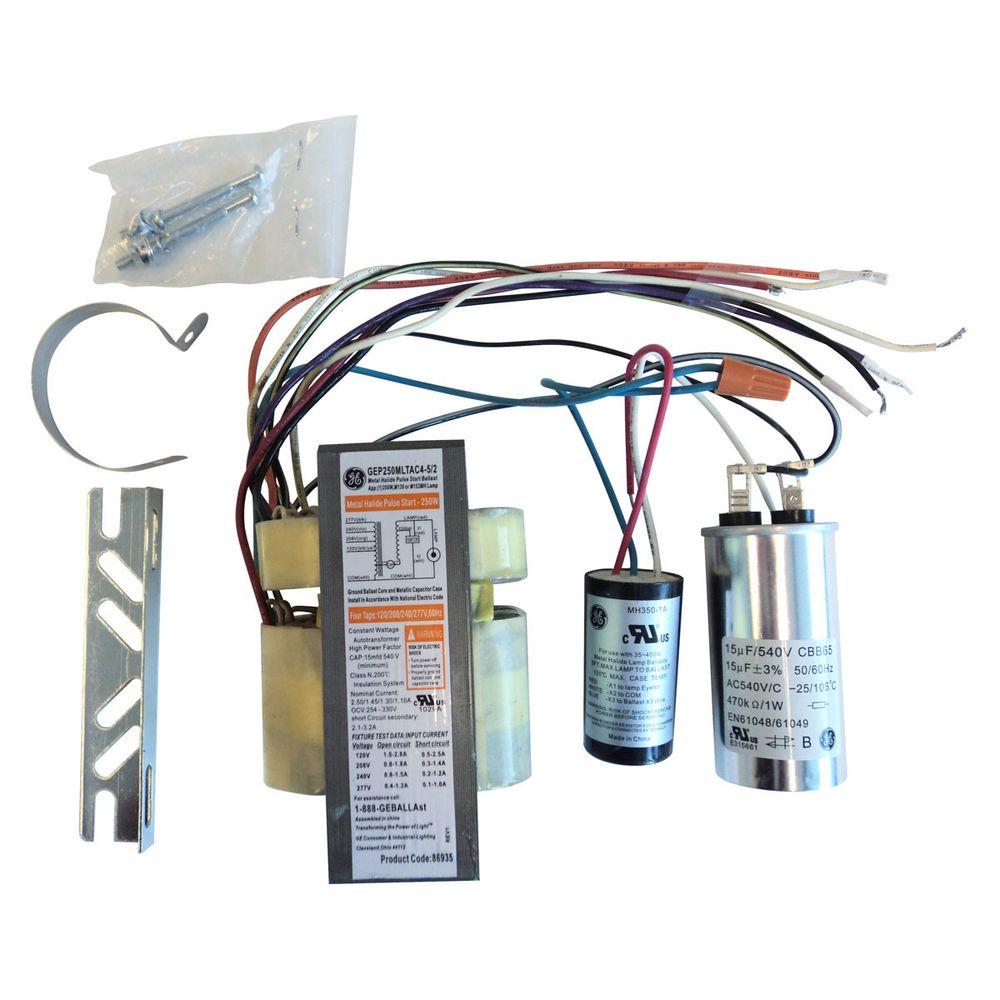 ge high pressure sodium 250 watt quad 120 to 277 volt 1 lamp m138 orge high pressure sodium 250 watt quad 120 to 277 volt 1 lamp