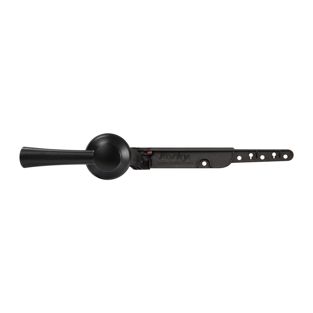 black toilet knob