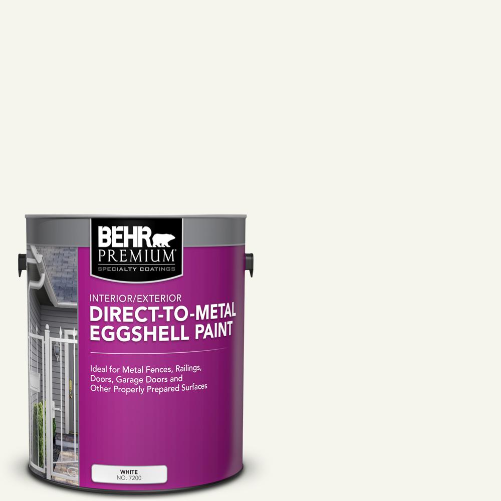 Behr Premium Gal Polar Bear Eggshell Direct To Metal Interior