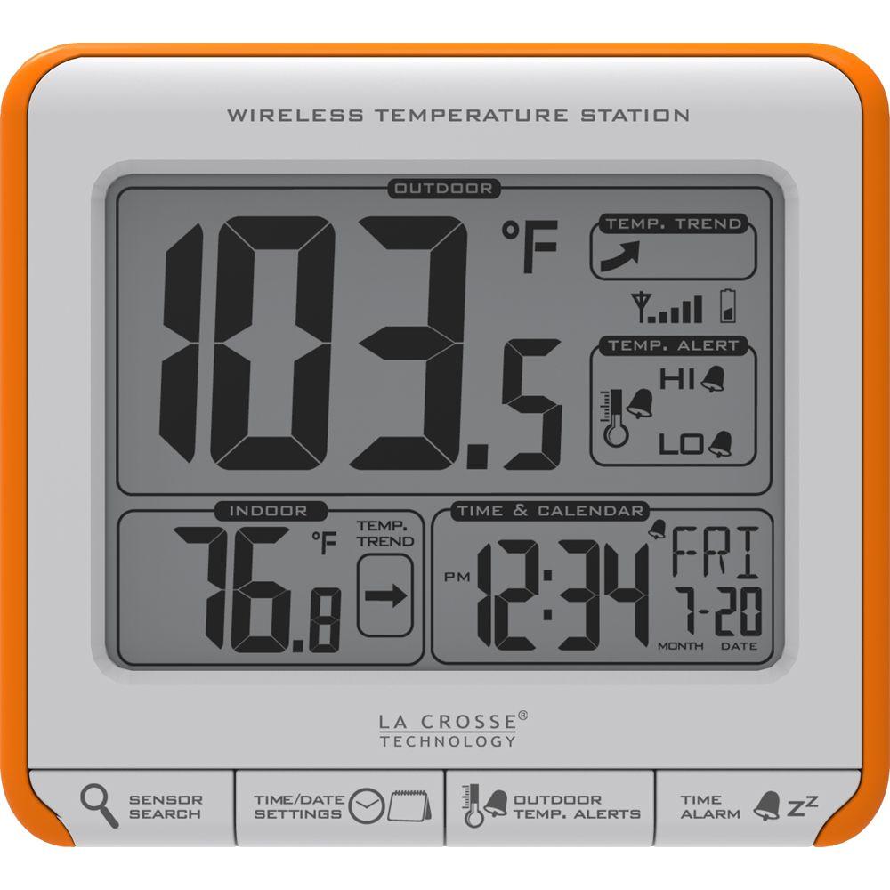 La Crosse Technology Wireless Temperature Station with Trends and ...