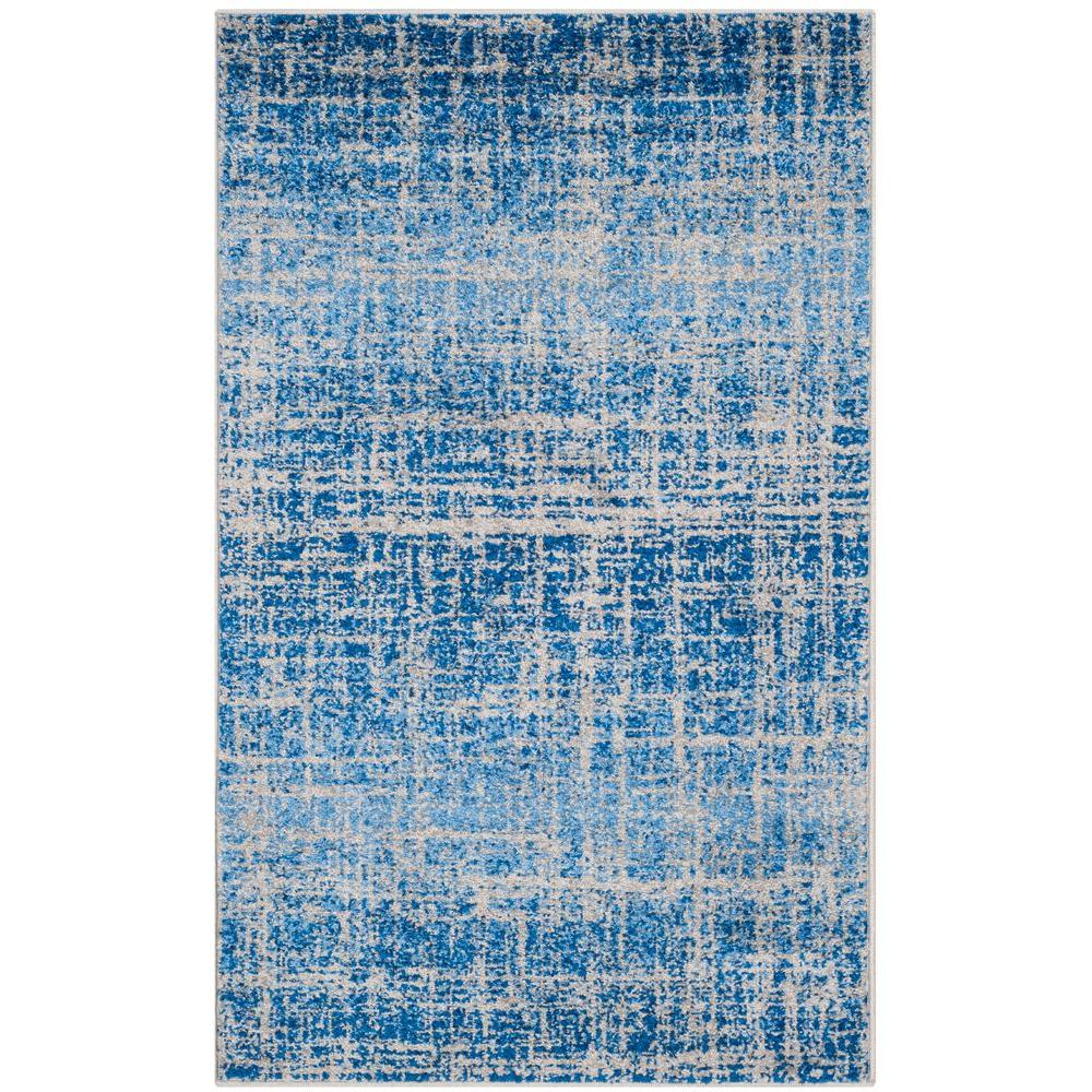 Safavieh Distressed Area Rugs The Home Depot Adirondack Blue Silver 8