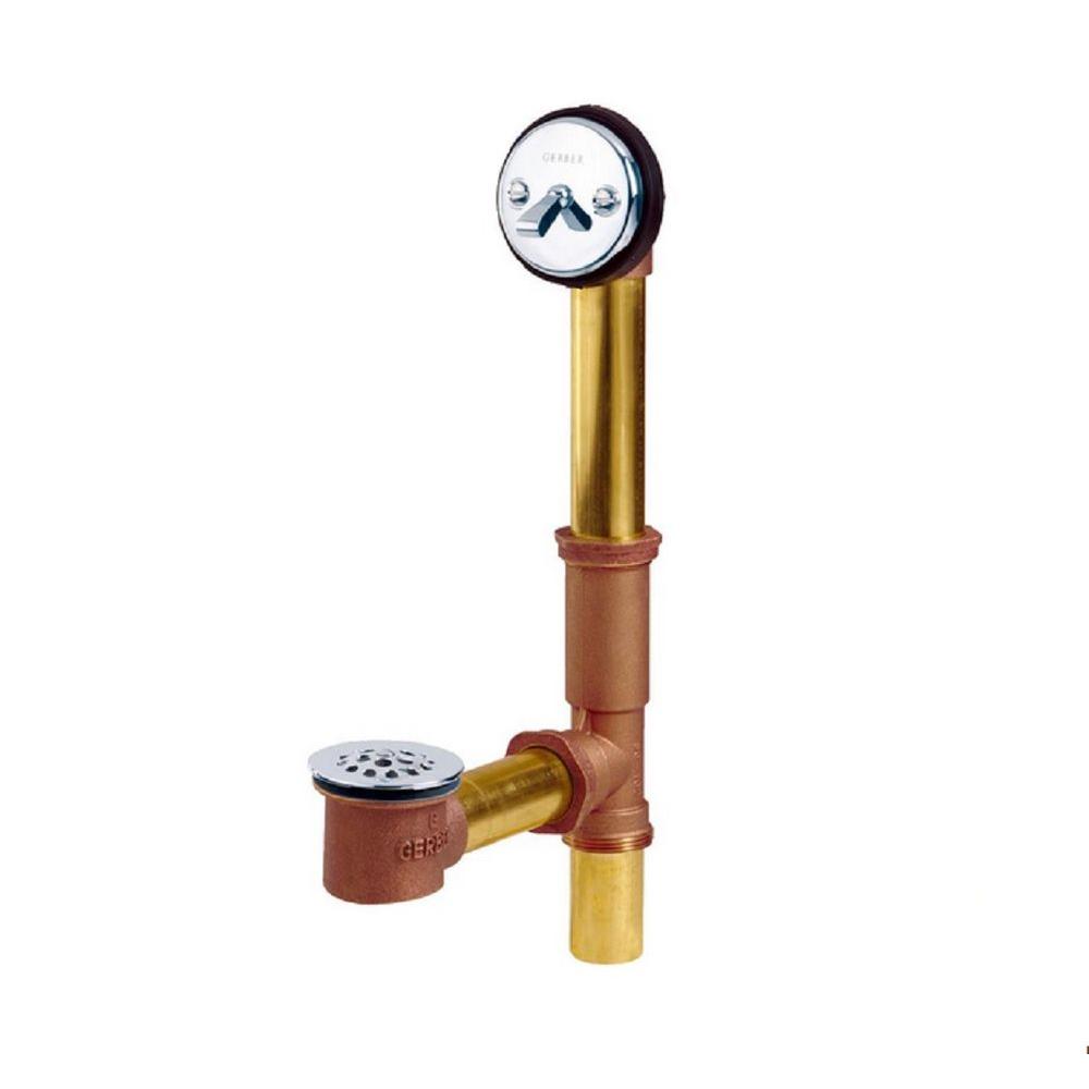 Gerber 20-Gauge Brass Trip-Lever Bath Drain by Gerber