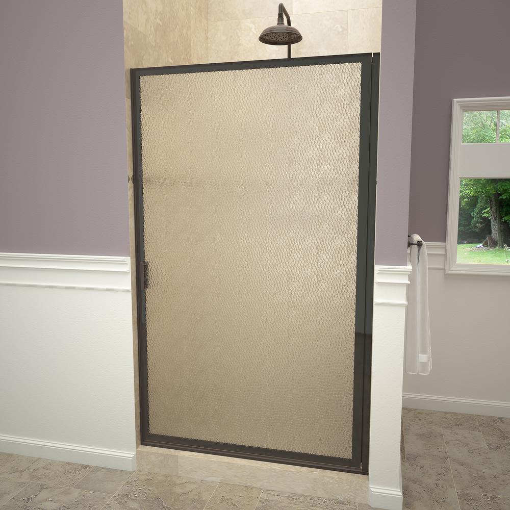 Redi Swing 1100 Series 33 3 4 In W X 67 In H Framed Pivot Shower