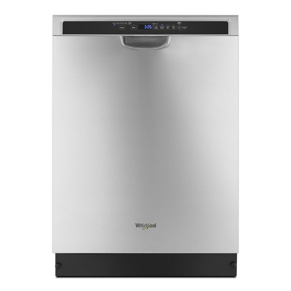 Whirlpool Top Control BuiltIn Tall Tub Dishwasher in Fingerprint