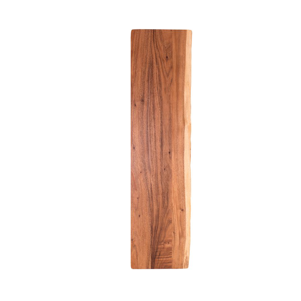 Hardwood Reflections 8 Ft L X 2 Ft 1 In D X 15 In T Butcher Block Countertop In Oiled 