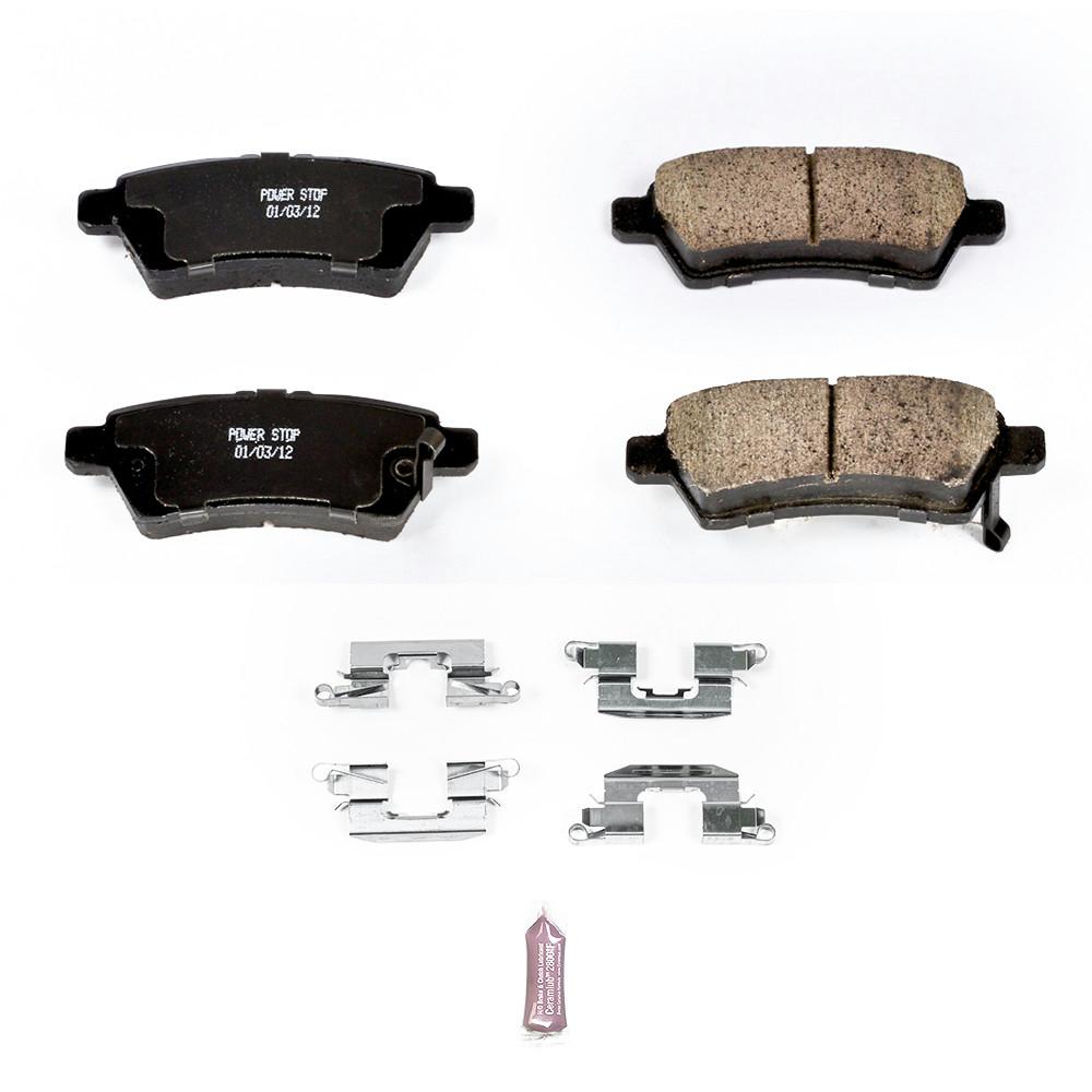 Power Stop Disc Brake Pad Set 2008 2012 Nissan Pathfinder 17 1101 The Home Depot