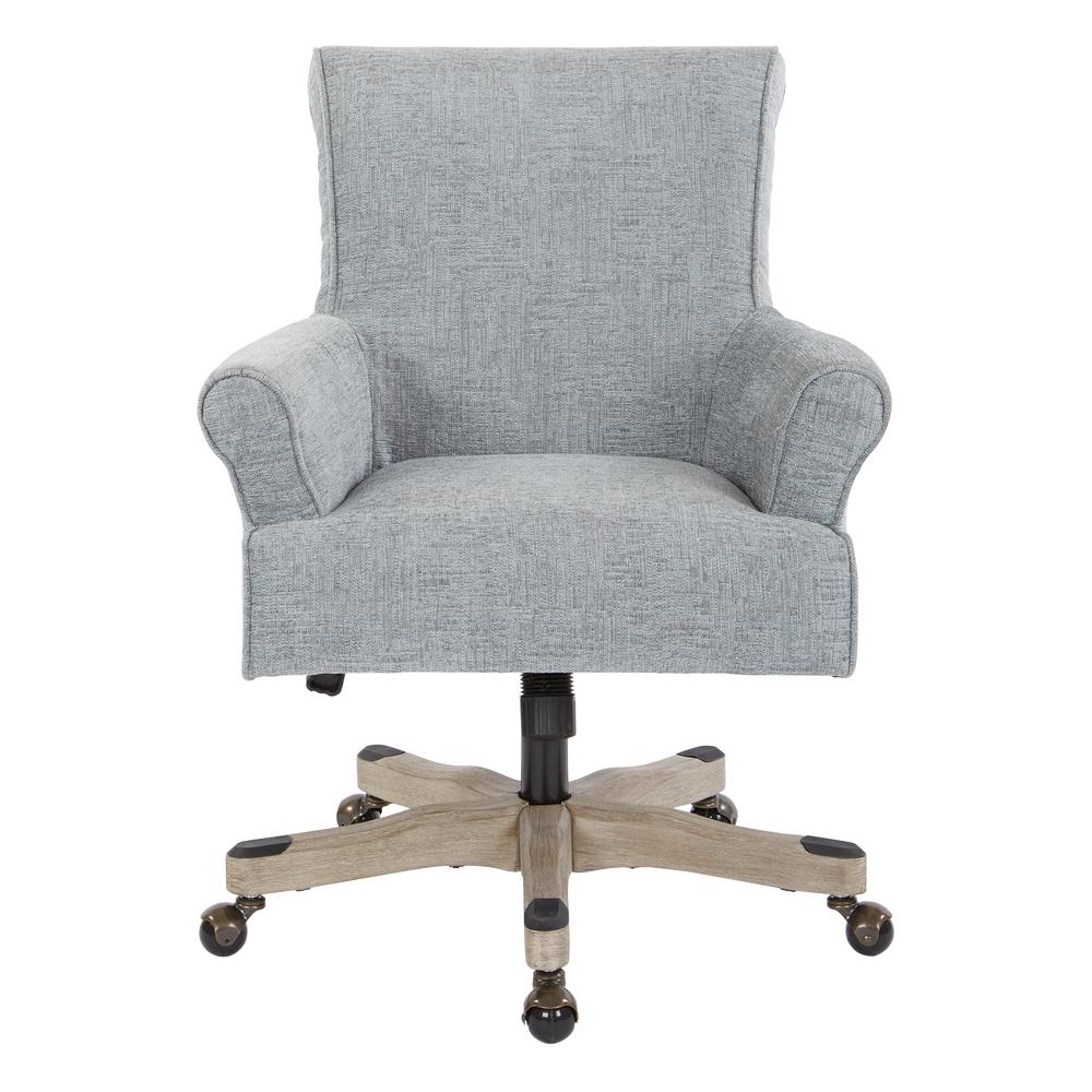 Osp Home Furnishings Megan Mist Fabric Office Chair With