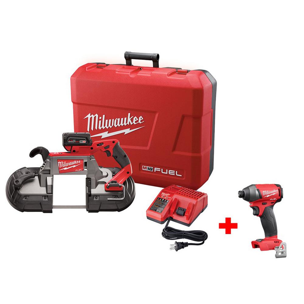 Milwaukee M18 FUEL 18Volt Cordless LithiumIon Brushless Deep Cut Band