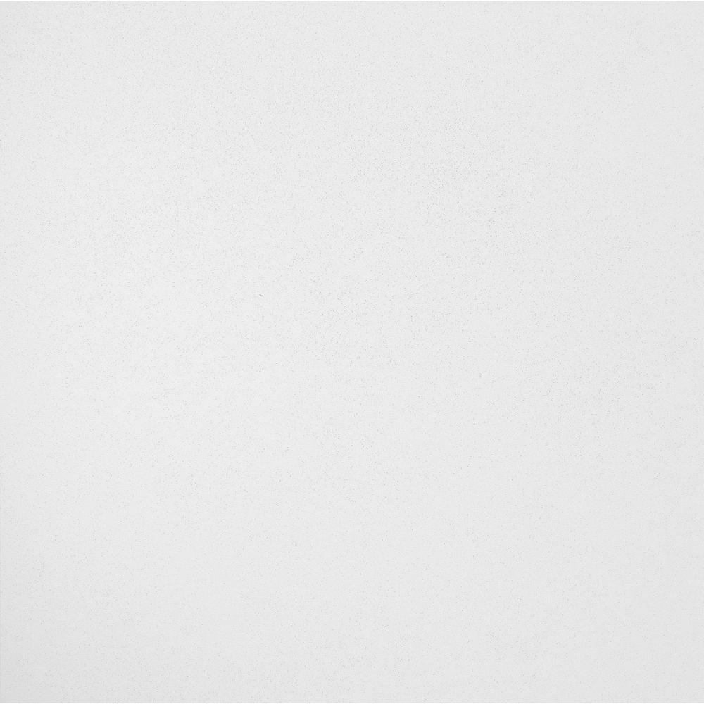 Armstrong Ceilings YUMA WHITE 2 ft. x 2 ft. Layin Ceiling Panel (Case of 16)490 The Home Depot