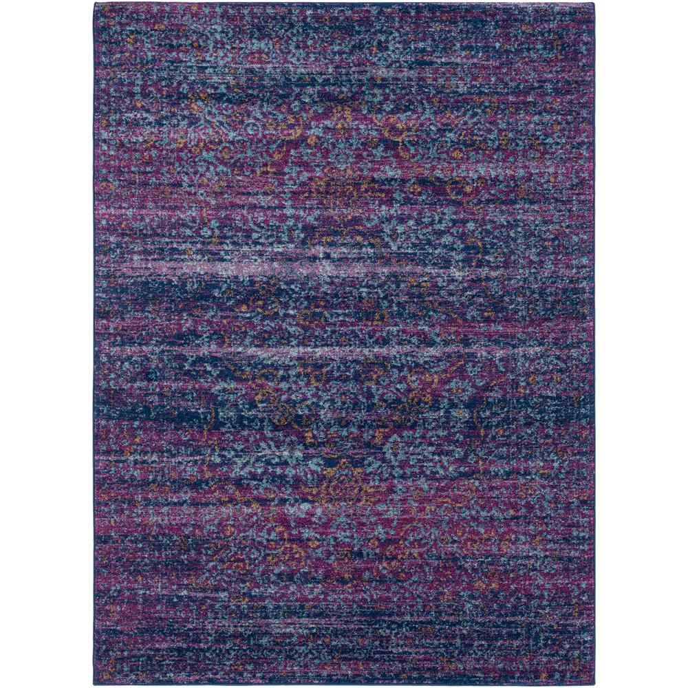 Modern Oriental Purple Area Rugs The Home Depot Demeter Purple 5 Ft X 7 Indoor Area Rug