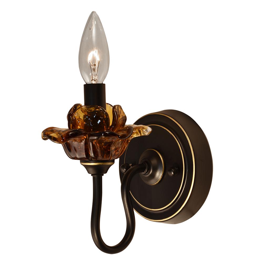 Springdale Lighting Adenmore 1 Light Oil Rubbed Bronze Wall Sconce Springdale Lighting Adenmore 1 Light Oil Rubbed Bronze Wall Sconce