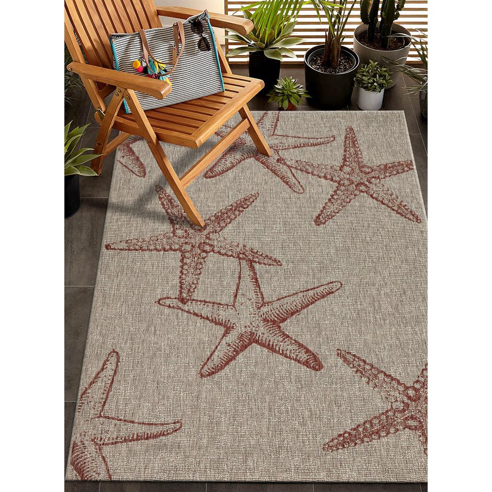 8 X 10 Brown Outdoor Rugs Rugs The Home Depot