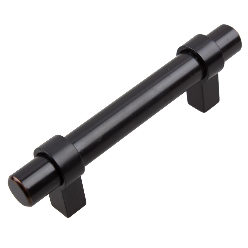 Oil Rubbed Bronze Cabinet Hardware The Home Depot Cc Solid Oil Rubbed Bronze Finish Euro Style Cabinet Bar Pulls 10