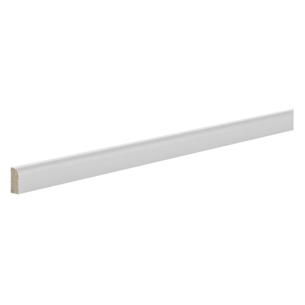 Hampton Bay 3 4 In X 90 Scribe Molding Warm White