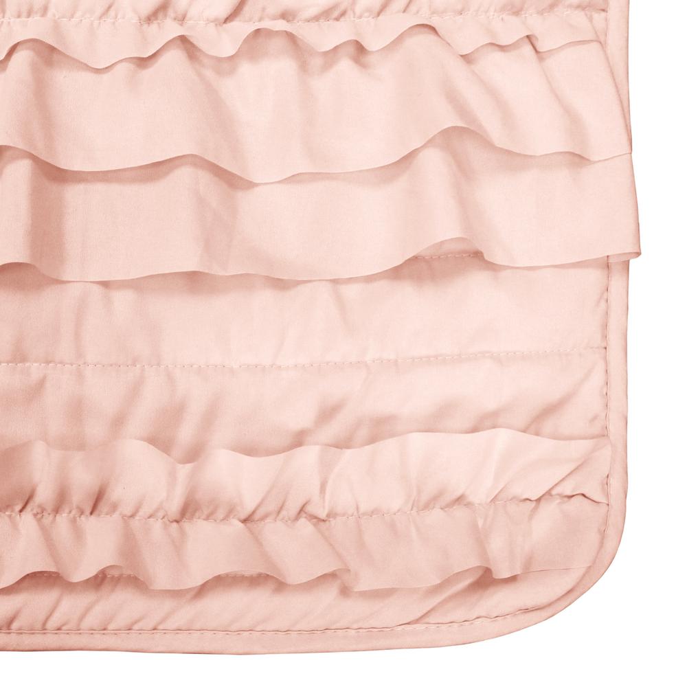 Lush Decor Belle Pink Blush Throw 16t000207 The Home Depot Lush Decor Belle Pink Blush Throw