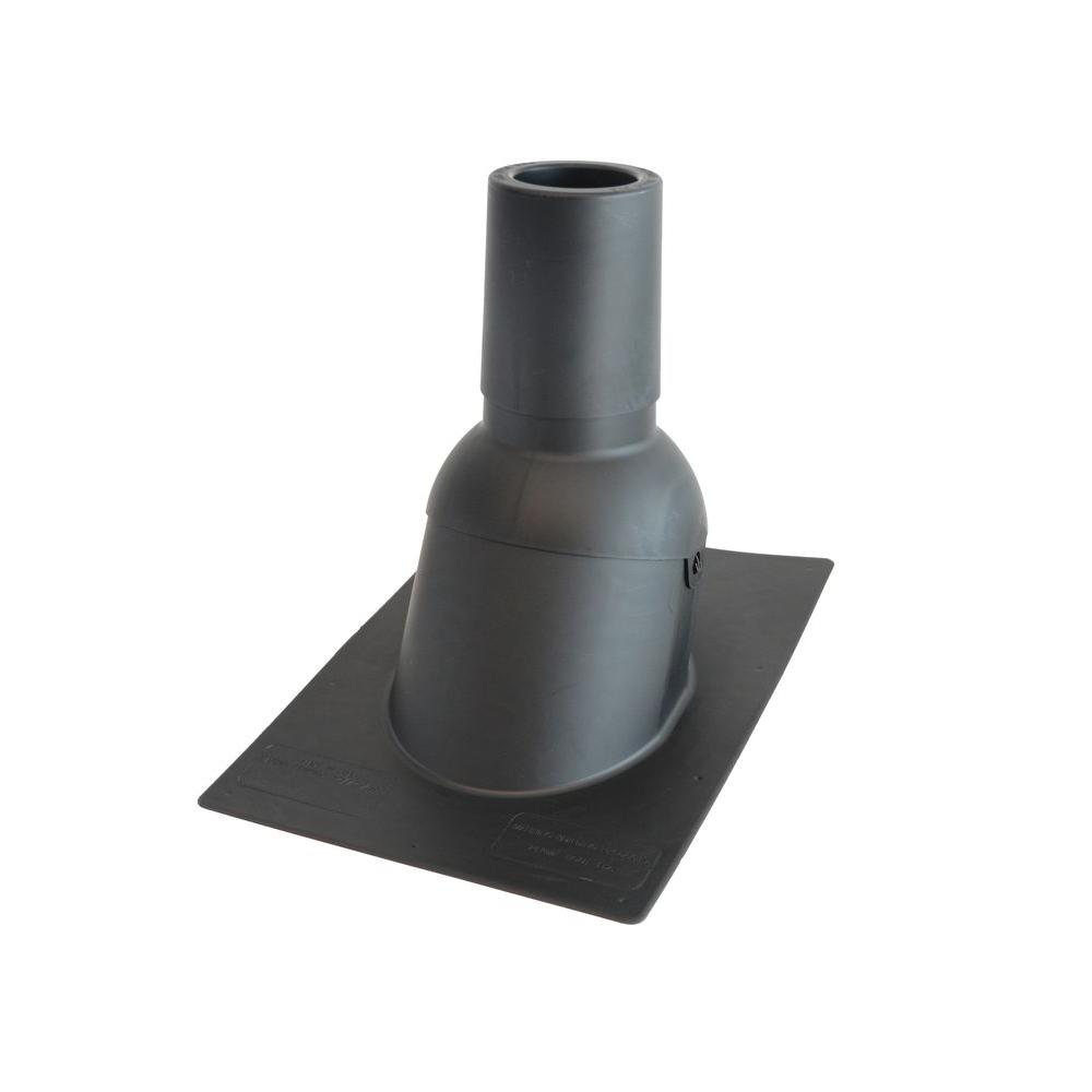 PermaBoot 4 in. Inside Diameter Black New Construction or Reroof