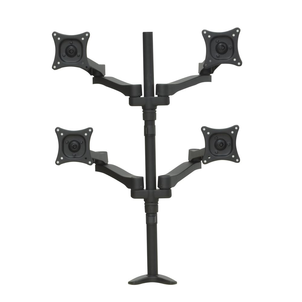 Regency Quad Screen Articulating Monitor Mount-CA4 - The Home Depot