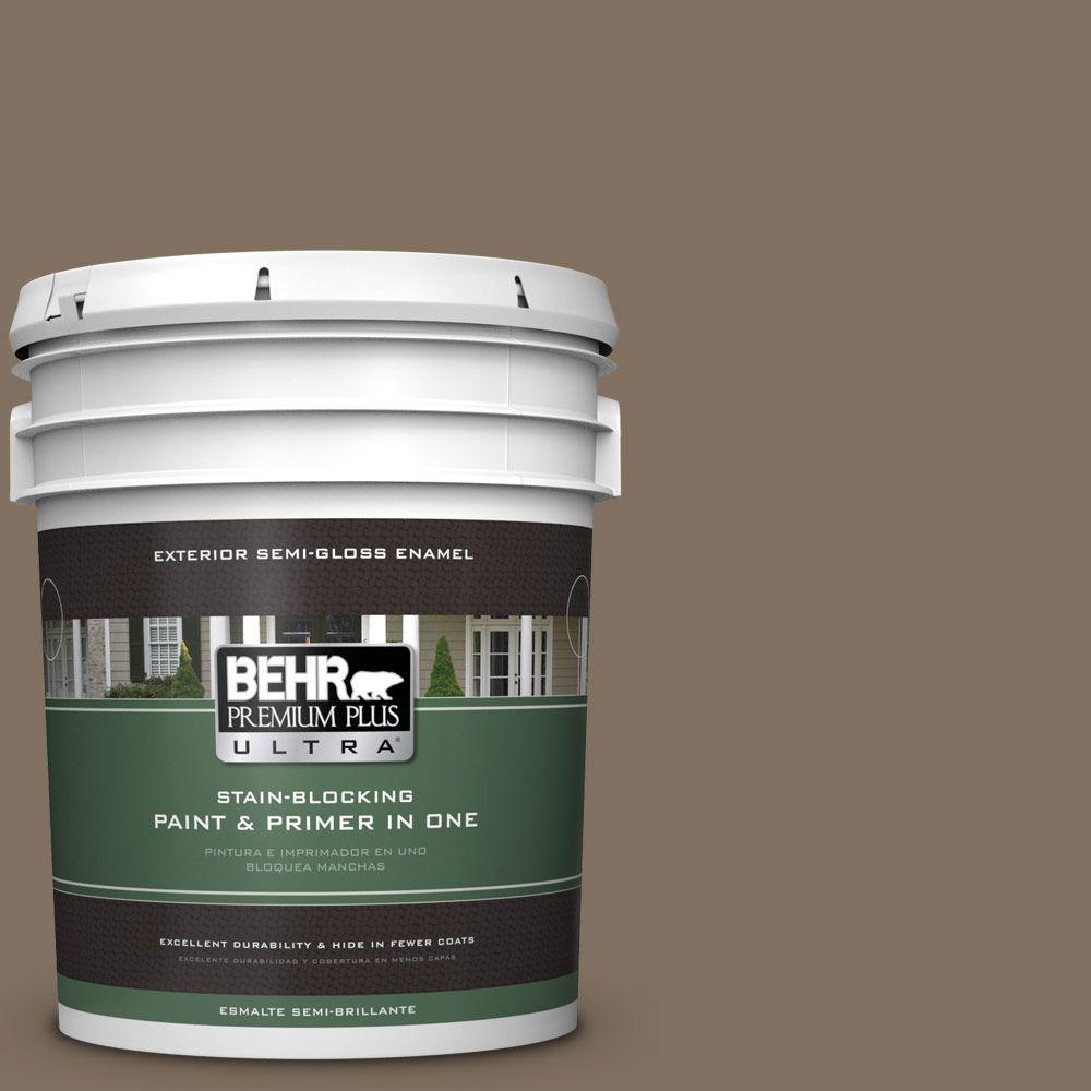 BEHR Premium Plus Ultra 5gal. PPU54 Mocha Latte Semi