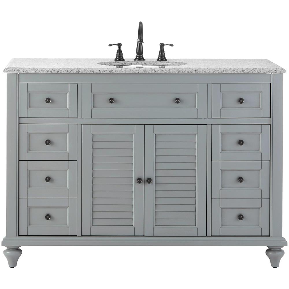 48 inch vanities - bathroom vanities - bath - the home depot