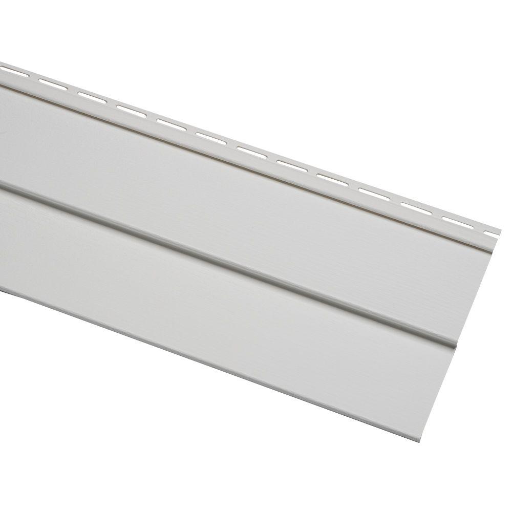 Cellwood Progressions Double 4 in. White Vinyl SidingEL4004H The