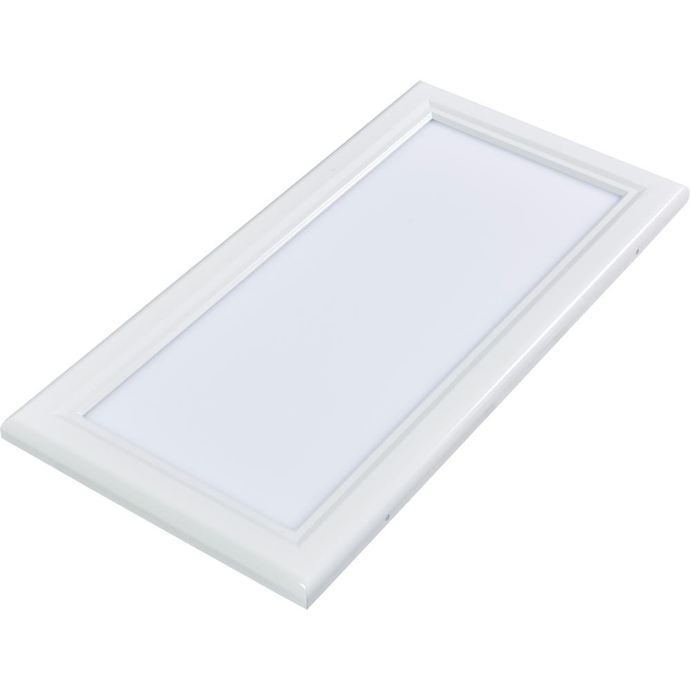 Inti 1 Ft X 2 White Dimmable Edge Lit 22 Watt 3000k Integrated White Dimmable Edge Lit 22 Watt