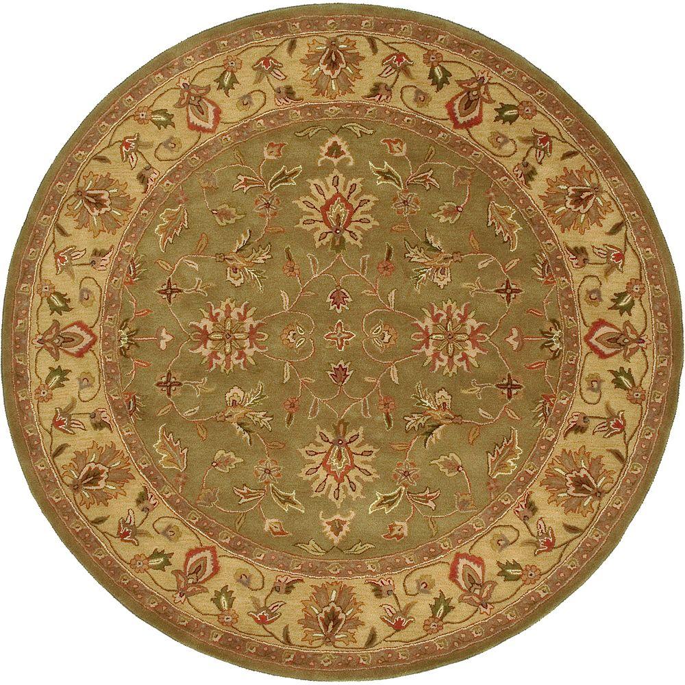 Artistic Weavers Franklin Fern 8 ft. x 8 ft. Round Area RugMinden8RD