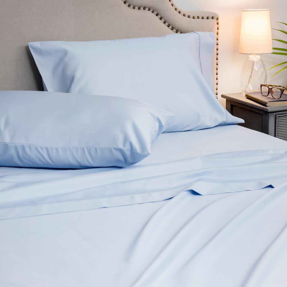 4 Piece Blue Hydra 1000 Thread Count Cotton Poly King Sheet Set Ehda This Review Is From 3 Piece Blue Hydra 1000 Thread Count Cotton Poly Twin Sheet Set
