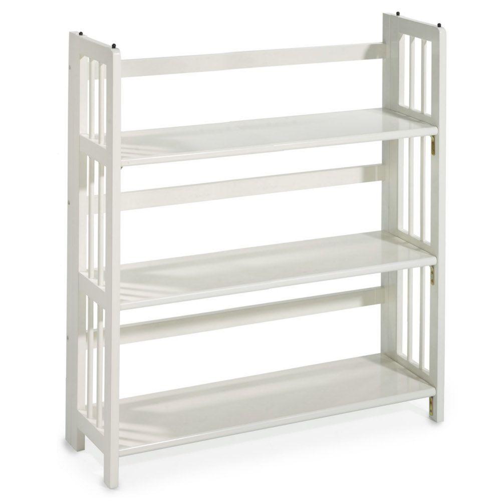 Casual Home Grey Folding Stacking Open Bookcase 330 26 The Depot