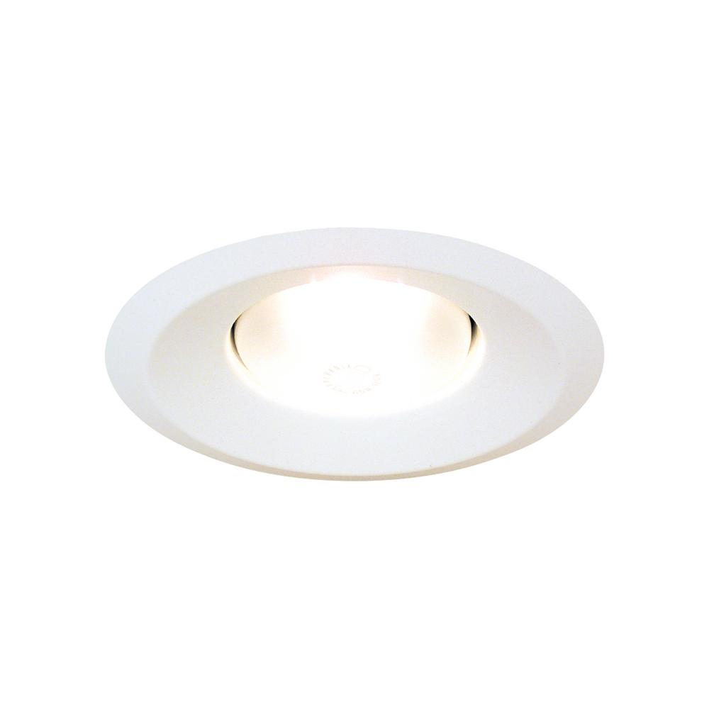 Thomas Lighting 5 In Matte White Open Recessed Trim Tr132w The Matte White Open Recessed Trim Tr132w